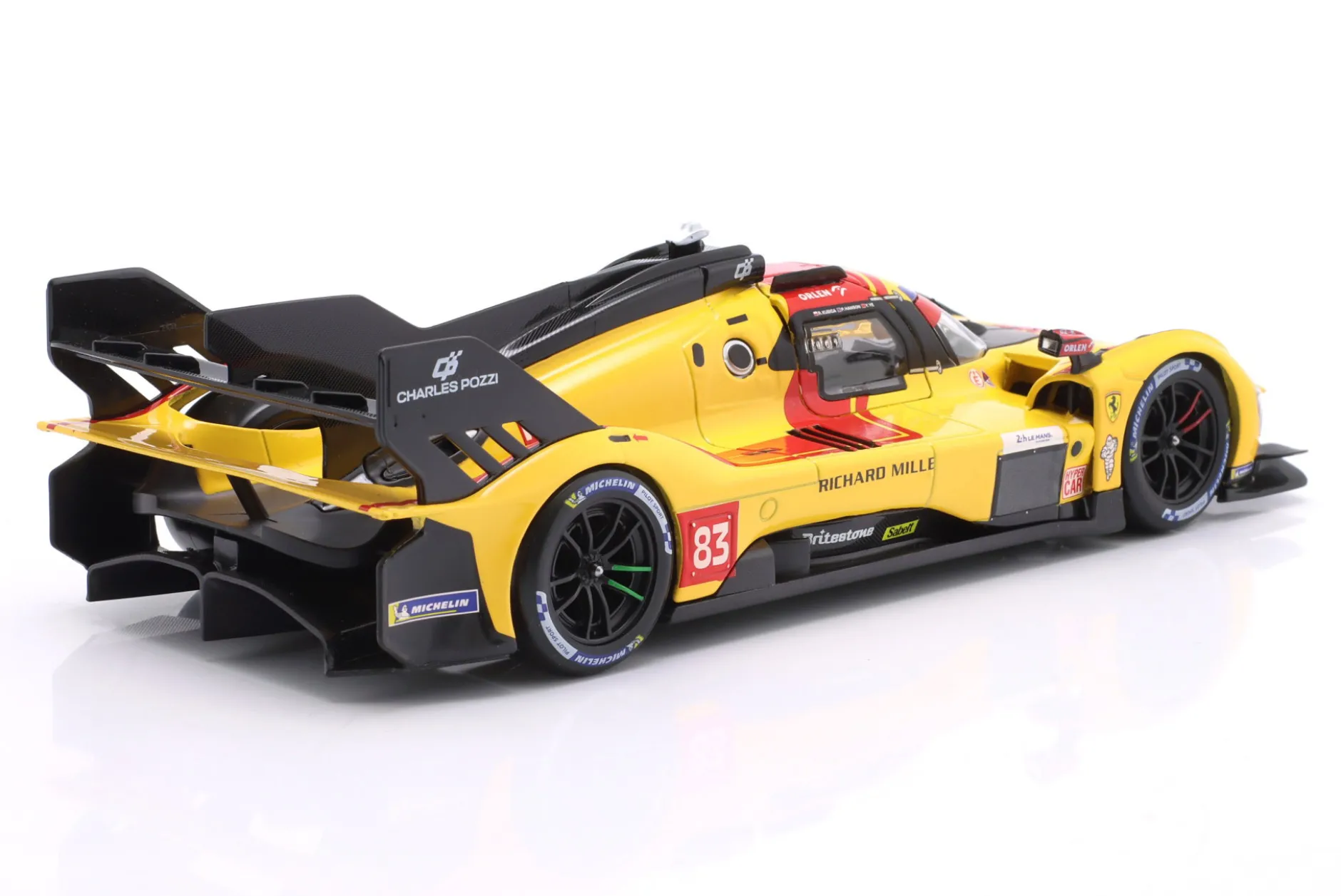 Ferrari 499P #83 Sieger 24h LeMans 2025 Kubica, Ye, Hanson 1:24 Bburago