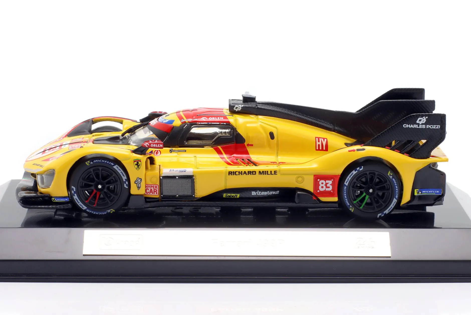Ferrari 499P #83 Sieger 24h LeMans 2025 Kubica, Ye, Hanson 1:43 Bburago