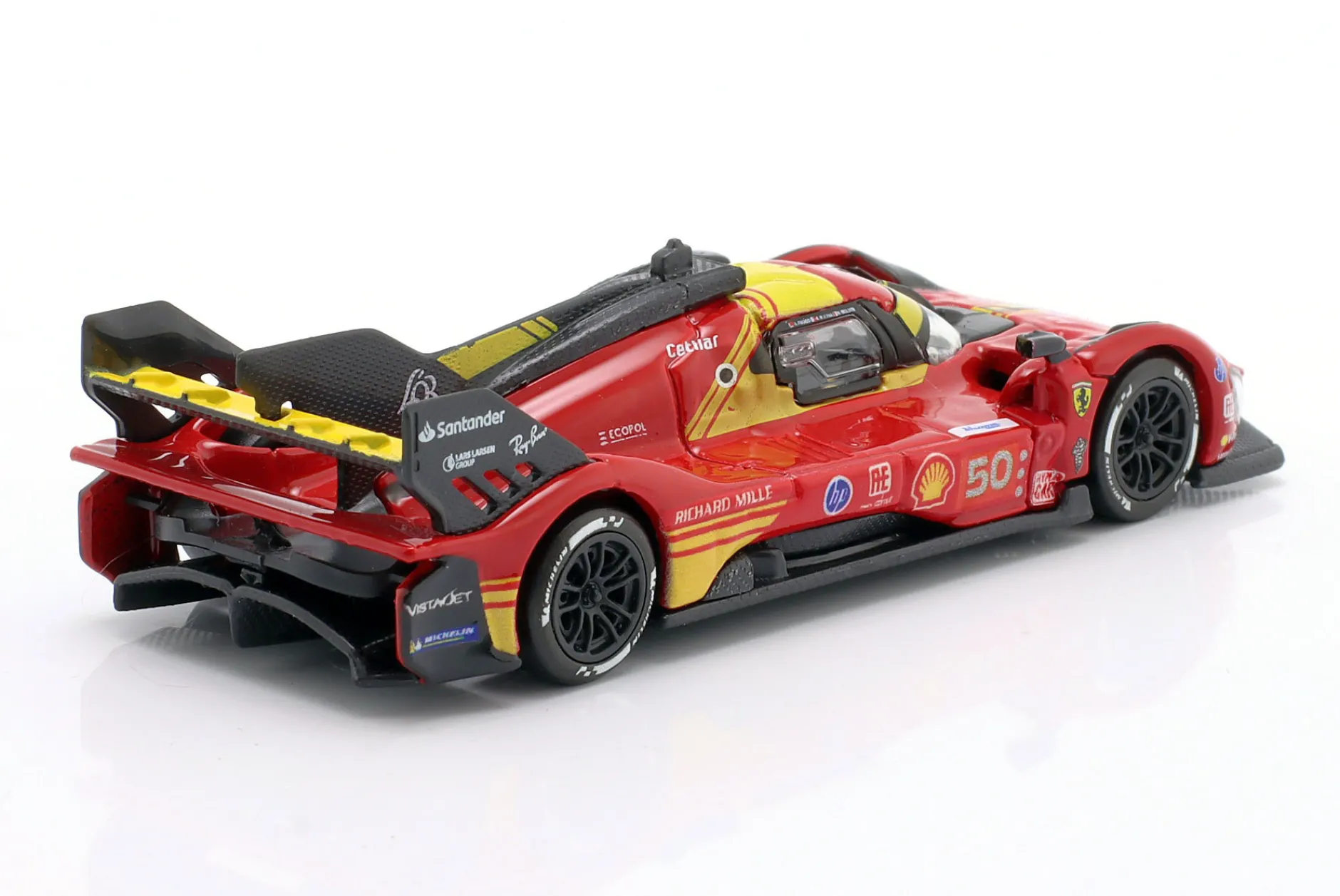 Ferrari 499P #50 Sieger 24h LeMans 2024 Nielsen, Fuoco, Molina 1:64 Polistil