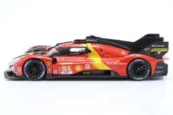 Ferrari 499P #51 Sieger 24h LeMans 2023 Pier Guidi, Calado, Giovinazzi 1:18 Bburago