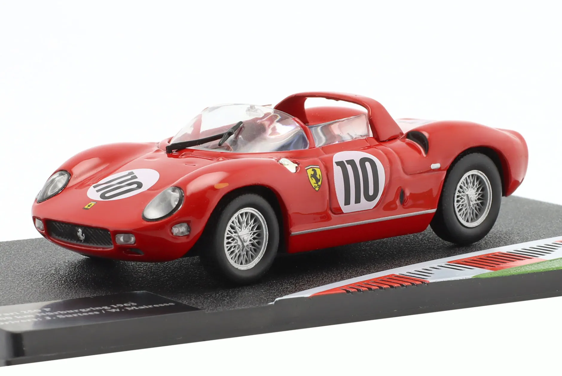Ferrari 250 P #110 Sieger 1000km Nürburgring 1963 Surtees, Mairesse 1:43 Altaya