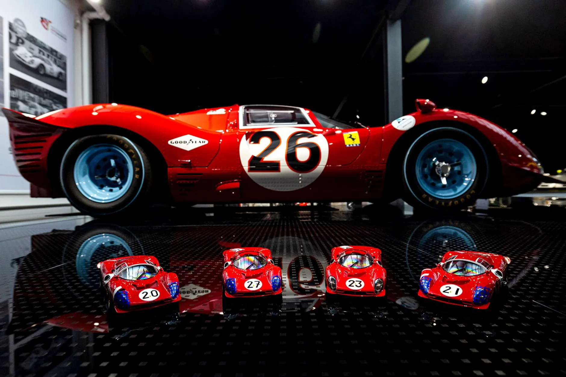 Ferrari 330 P3/4 Spider #23 Sieger 24h Daytona 1967 Bandini, Amon 1:18 WERK83