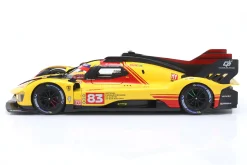 Ferrari 499P #83 4th WEC Katar 2024 Kubica, Shwartzman, Ye 1:18 Bburago