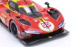 Ferrari 499P #50 6th WEC Katar 2024 Molina, Nielsen, Fuoco 1:18 Bburago