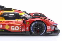 Ferrari 499P #50 6th WEC Katar 2024 Molina, Nielsen, Fuoco 1:18 Bburago