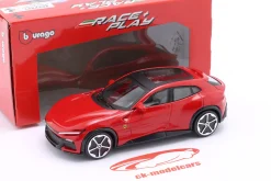 Ferrari Purosangue Baujahr 2022 rot 1:43 Bburago