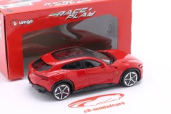 Ferrari Purosangue Baujahr 2022 rot 1:43 Bburago