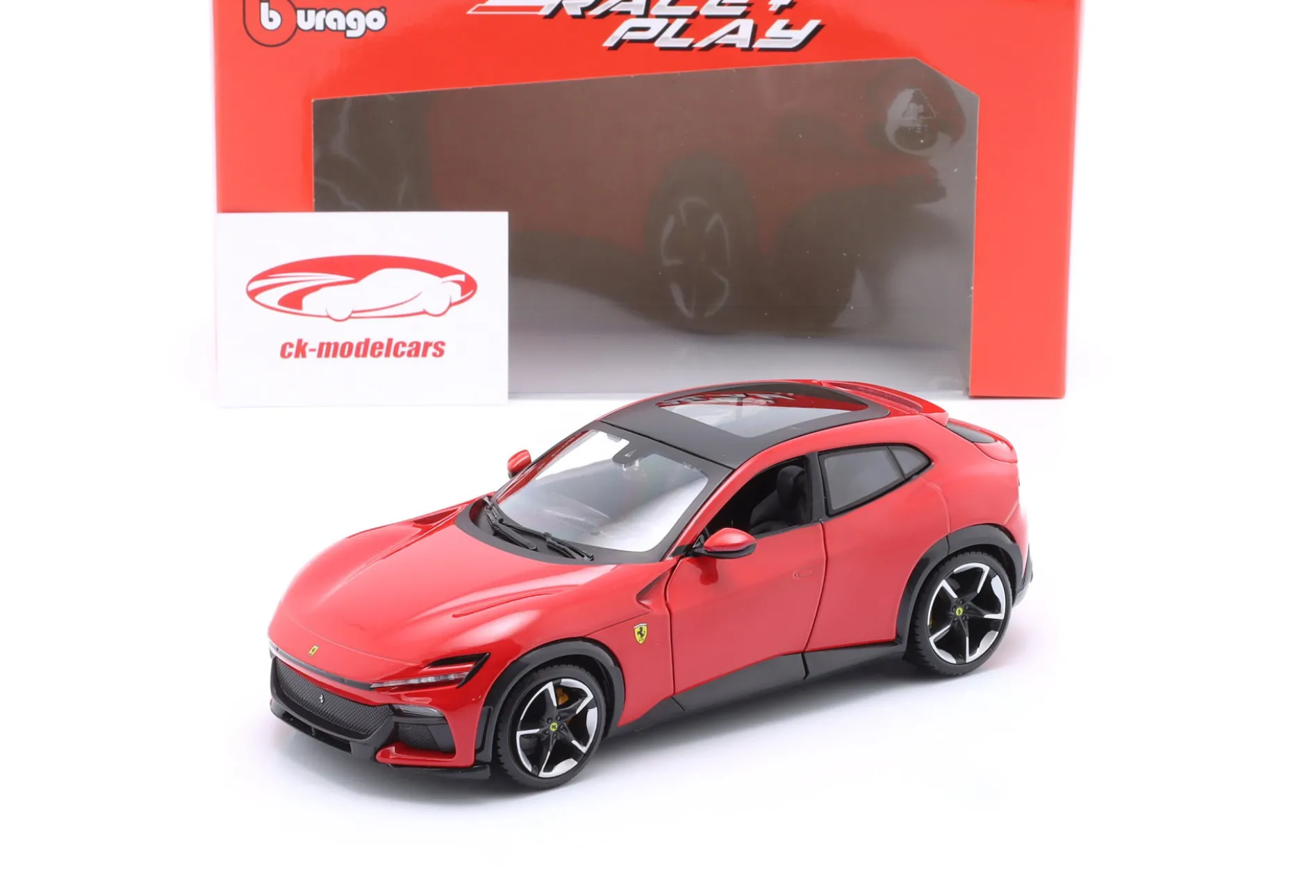 Ferrari Purosangue Baujahr 2022 rot 1:24 Bburago