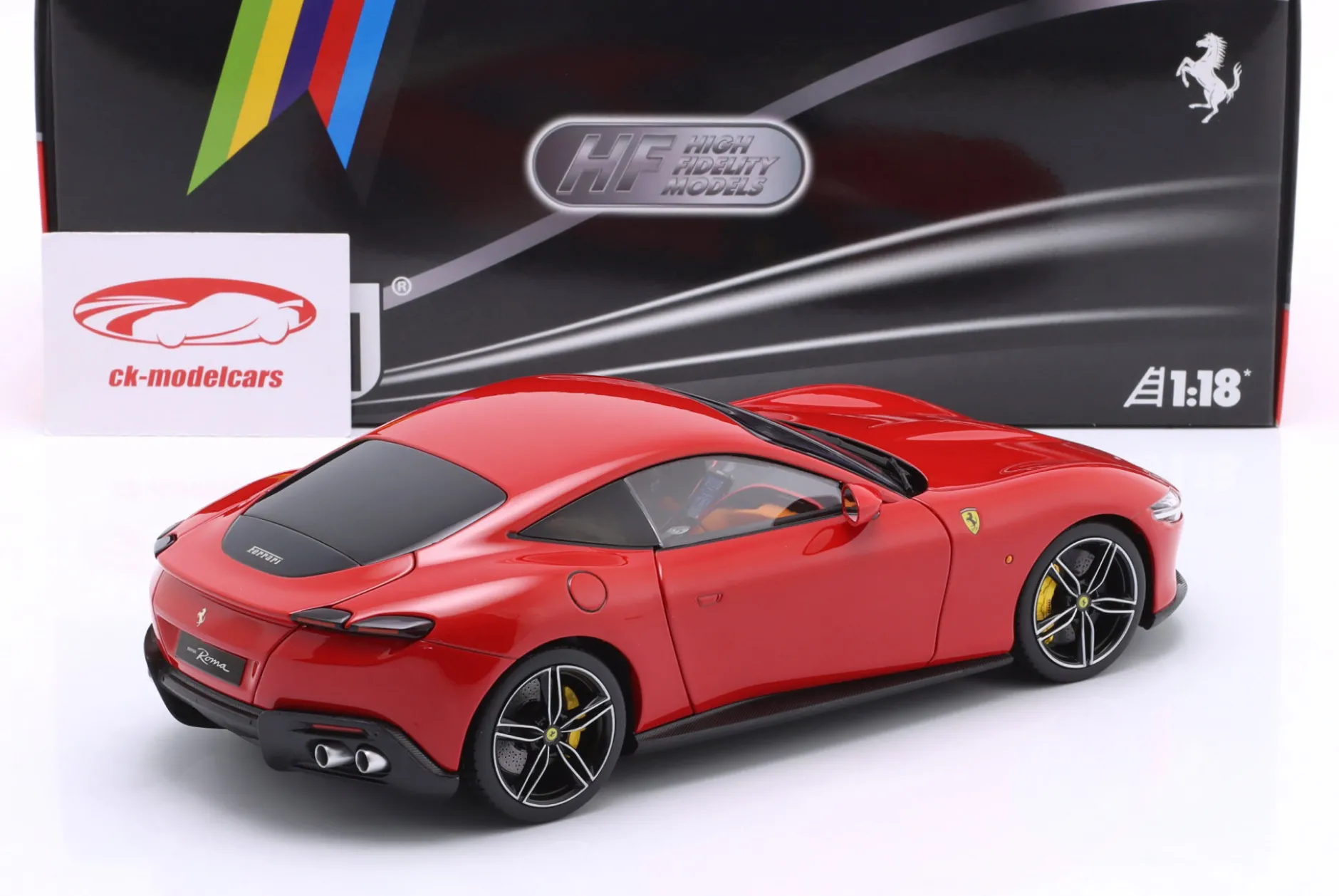 Ferrari Roma Baujahr 2019 corsa rot 1:18 Polistil