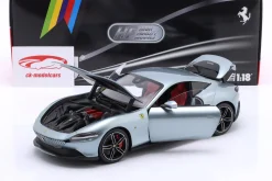 Ferrari Roma Baujahr 2019 titangrau metallic 1:18 Polistil