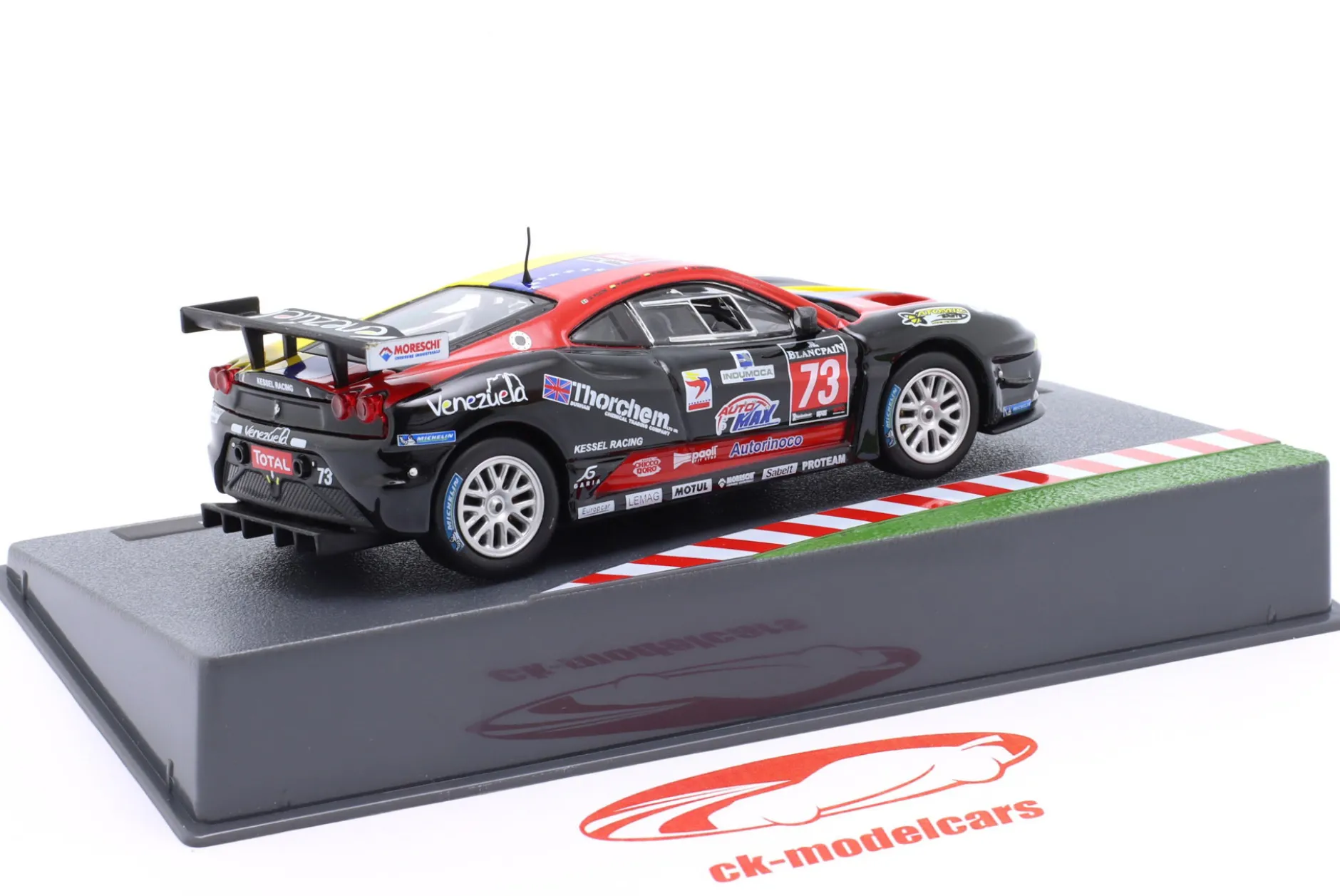 Ferrari 430 Scuderia GT3 #73 24h Spa 2012 Kessel Racing 1:43 Altaya