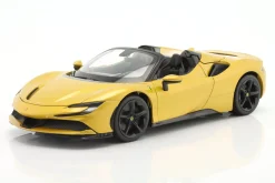 Ferrari SF90 Spider Baujahr 2021 gold metallic 1:18 Bburago