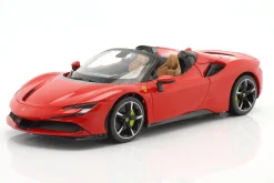 Ferrari SF90 Spider Baujahr 2021 rot 1:18 Bburago