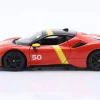 Ferrari SF90 Stradale Hybrid Assetto Fiorano #50 rot / gelb / schwarz 1:18 Bburago