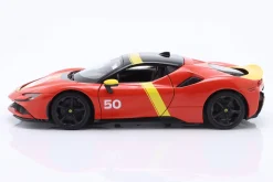 Ferrari SF90 Stradale Hybrid Assetto Fiorano #50 rot / gelb / schwarz 1:18 Bburago