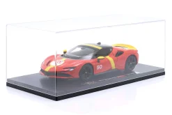 Ferrari SF90 Stradale Hybrid Assetto Fiorano #50 rot / gelb / schwarz 1:18 Bburago