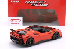 Ferrari SF90 XX Stradale Baujahr 2024 orange-rot 1:18 Bburago