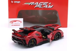 Ferrari SF90 XX Stradale Baujahr 2024 rot metallic 1:18 Bburago
