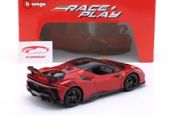 Ferrari SF90 XX Stradale Baujahr 2024 rot metallic 1:18 Bburago