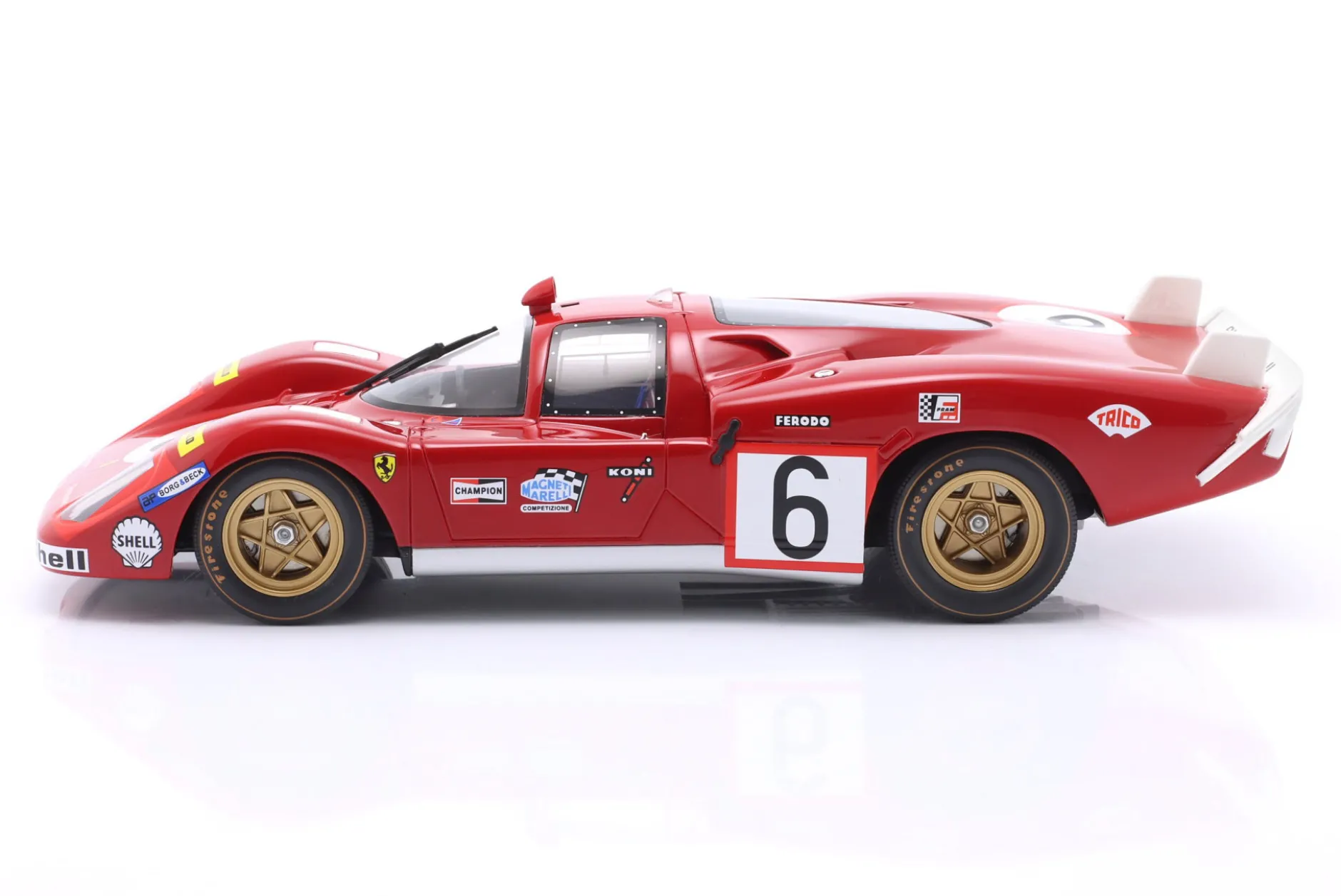 Ferrari 512S #6 24h LeMans 1970 Vaccarella, Giunti 1:18 WERK83