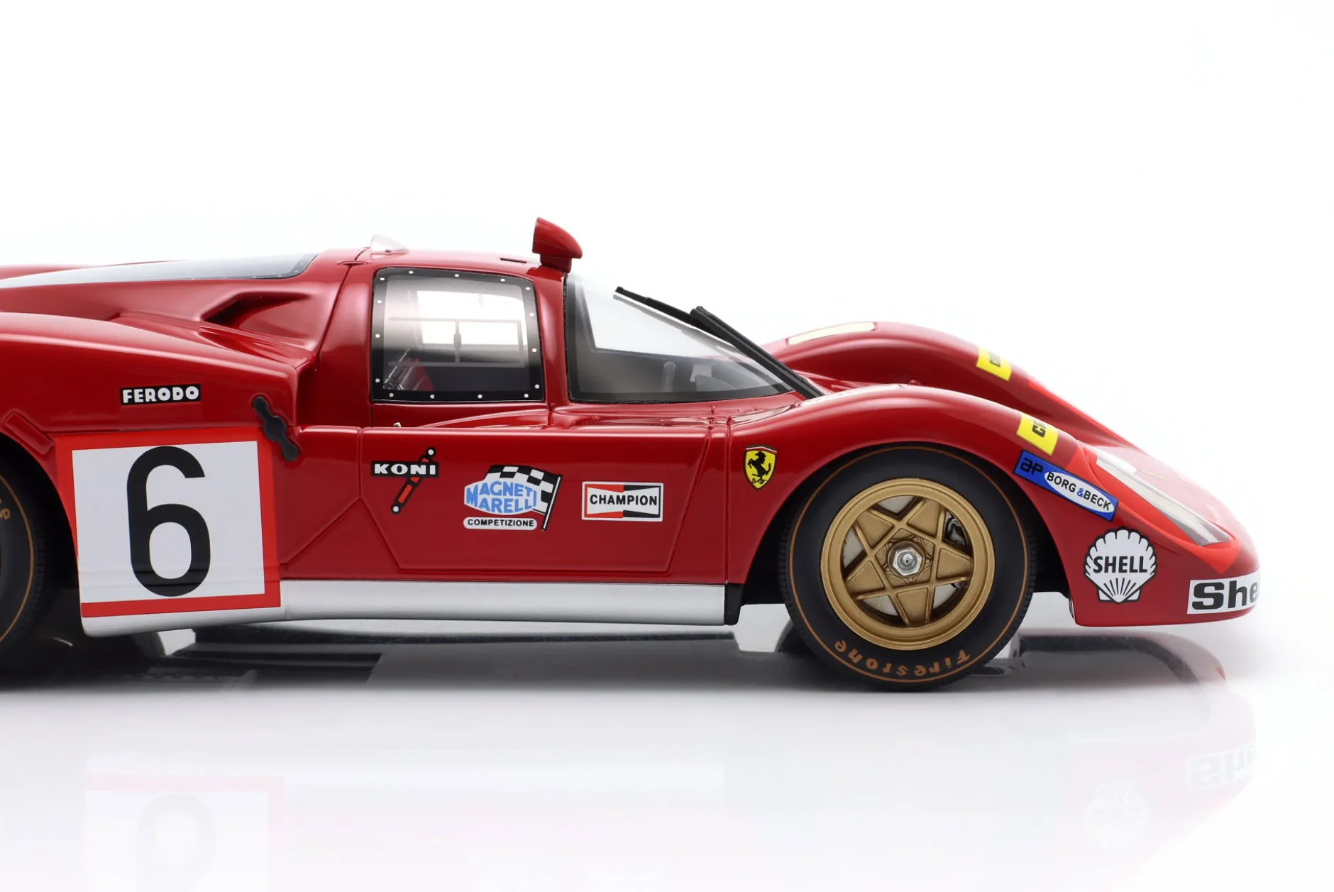 Ferrari 512S #6 24h LeMans 1970 Vaccarella, Giunti 1:18 WERK83