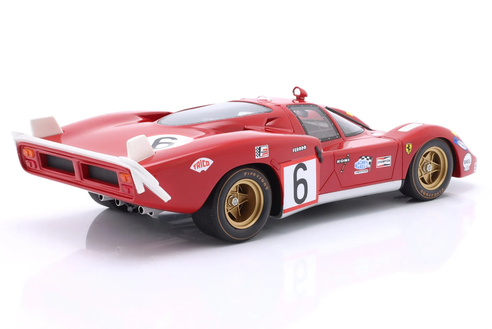 Ferrari 512S #6 24h LeMans 1970 Vaccarella, Giunti 1:18 WERK83