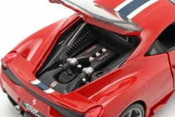 Ferrari 458 Speciale rot / weiß / blau 1:18 Bburago