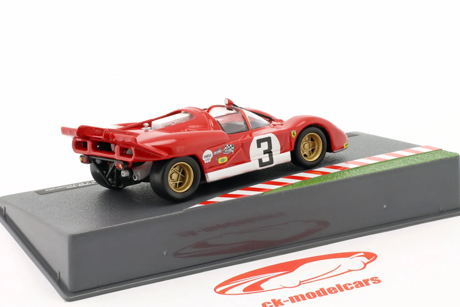 Ferrari 512 S #3 2. Platz 1000km Monza 1970 I. Giunti, N. Vaccarella 1:43 Altaya