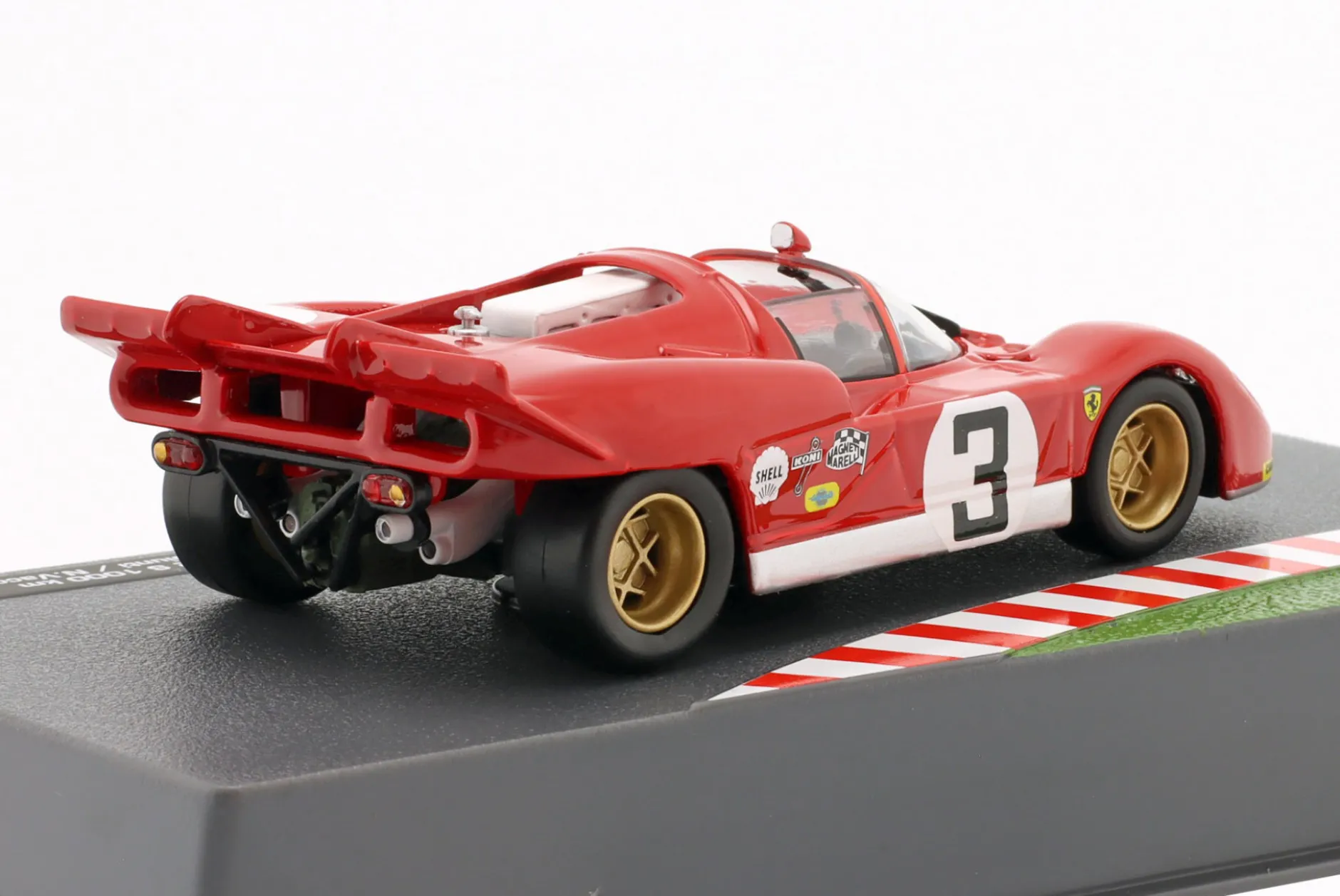 Ferrari 512 S #3 2. Platz 1000km Monza 1970 I. Giunti, N. Vaccarella 1:43 Altaya