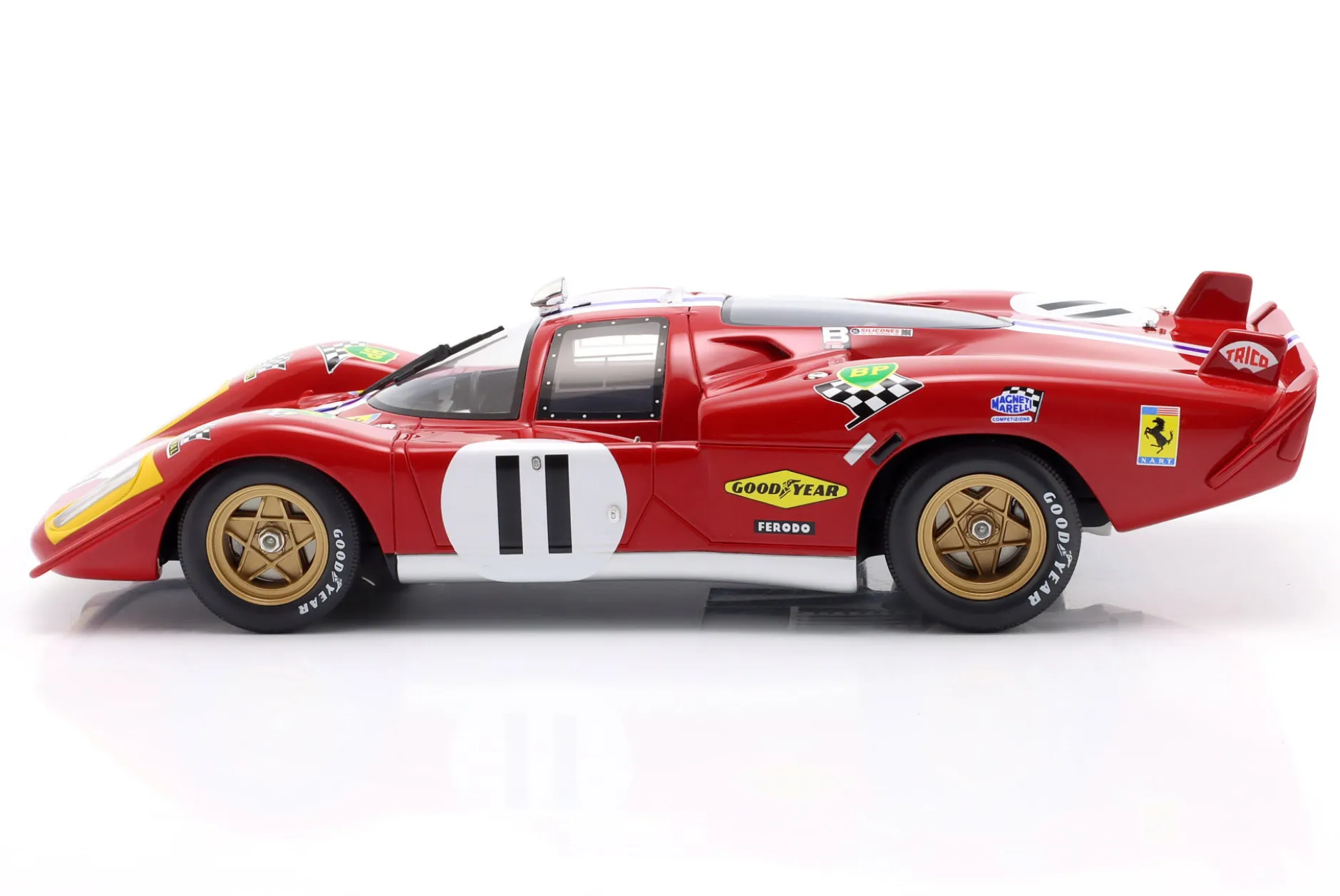 Ferrari 512S #11 4th 24h LeMans 1970 Bucknum, Posey 1:18 WERK83