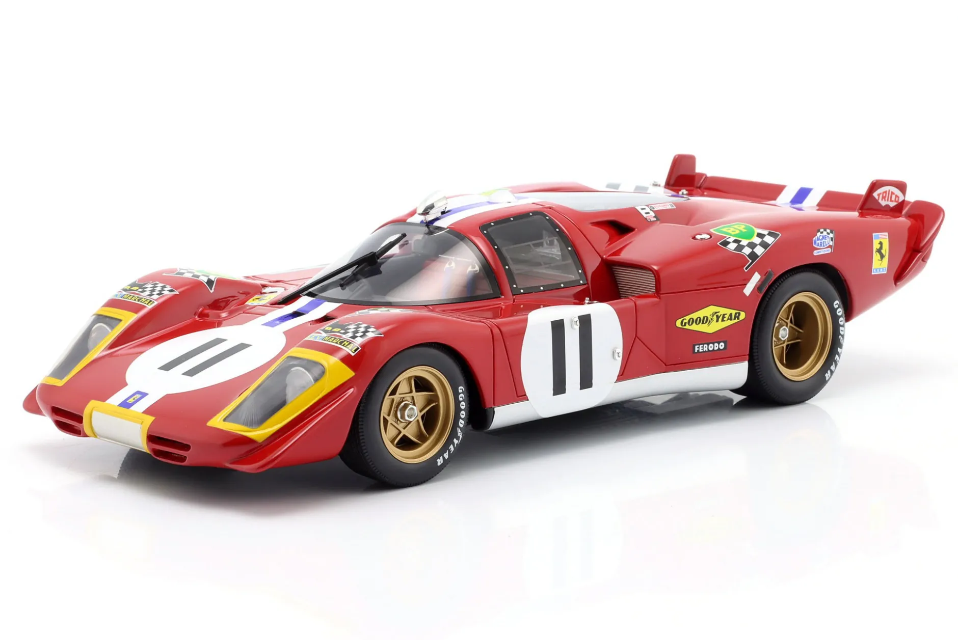 Ferrari 512S #11 4th 24h LeMans 1970 Bucknum, Posey 1:18 WERK83