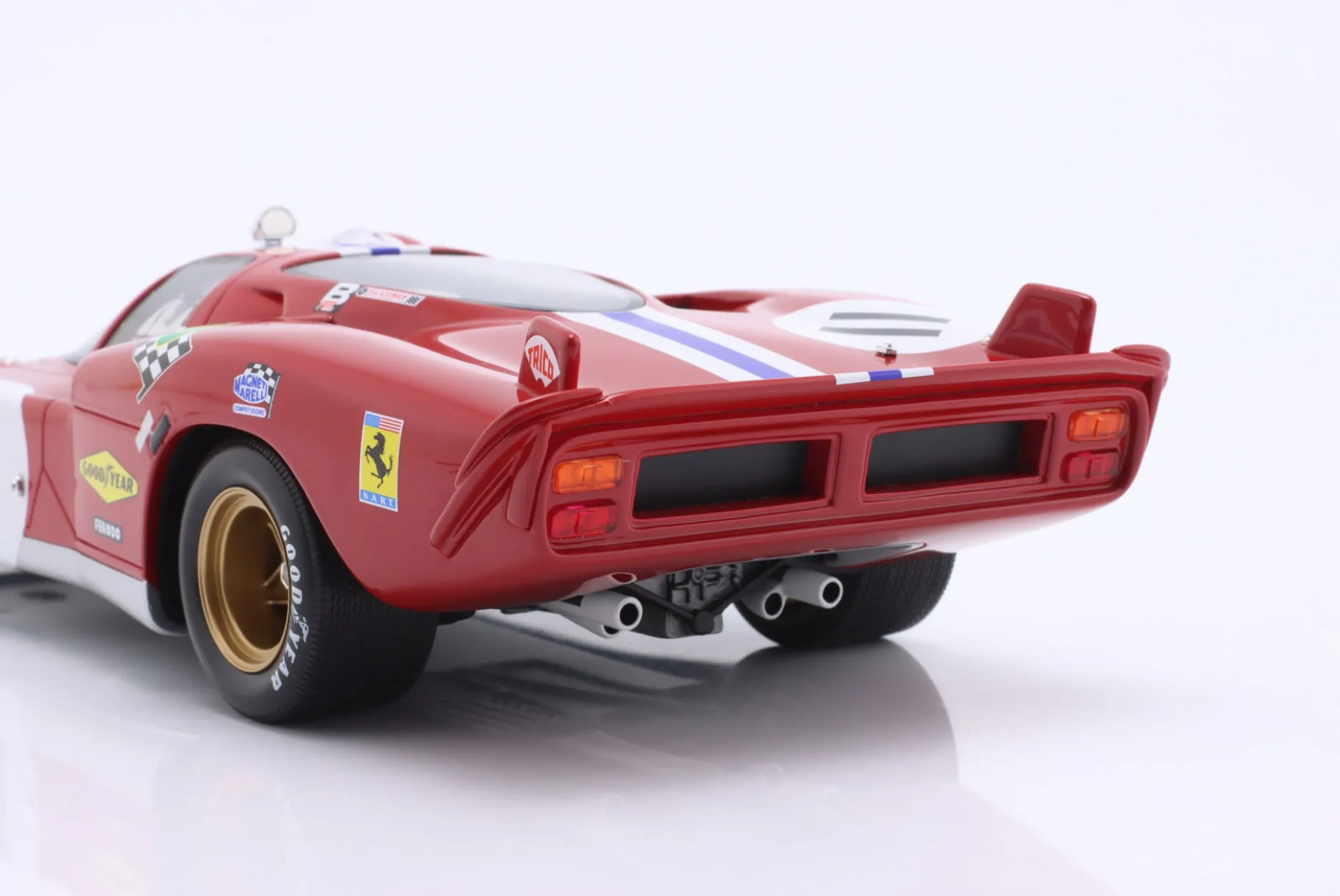 Ferrari 512S #11 4th 24h LeMans 1970 Bucknum, Posey 1:18 WERK83