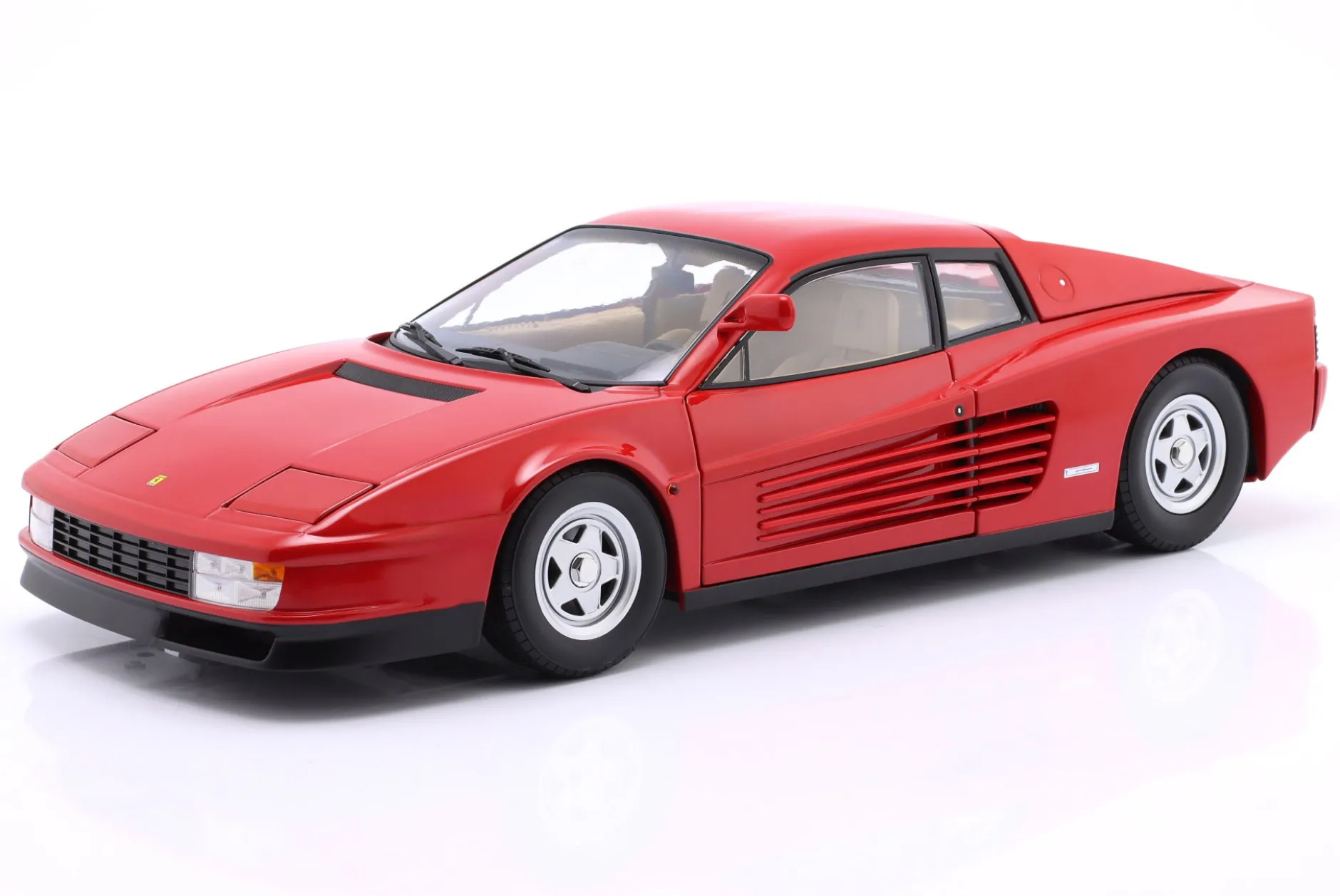 Ferrari Testarossa Monospecchio Baujahr 1984 rot 1:12 KK-Scale