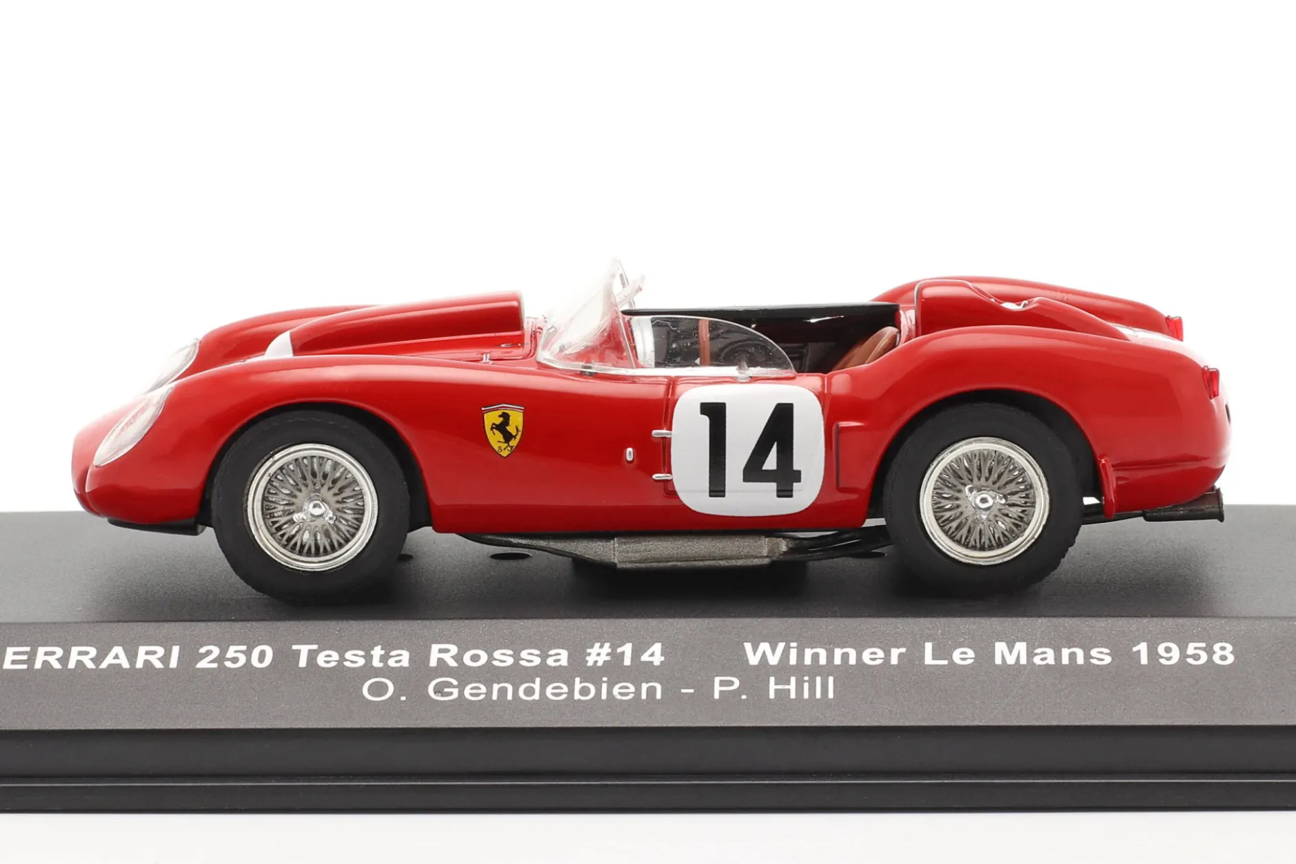 Ferrari 250 Testa Rossa #14 Winner 24h LeMans 1958 Gendebien, Hill 1:43 Ixo