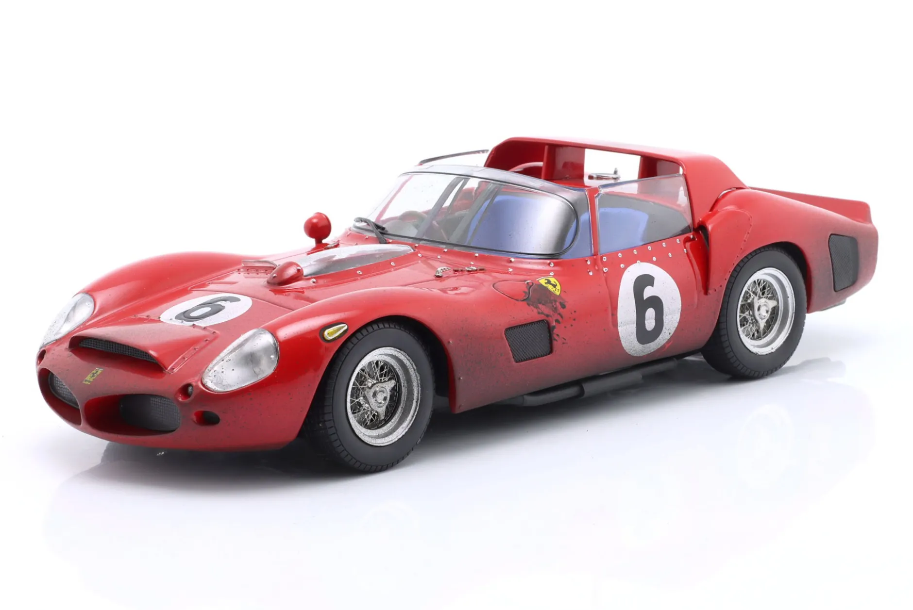 Ferrari 330 TRI #6 Sieger 24h LeMans 1962 Dirty Version 1:18 WERK83