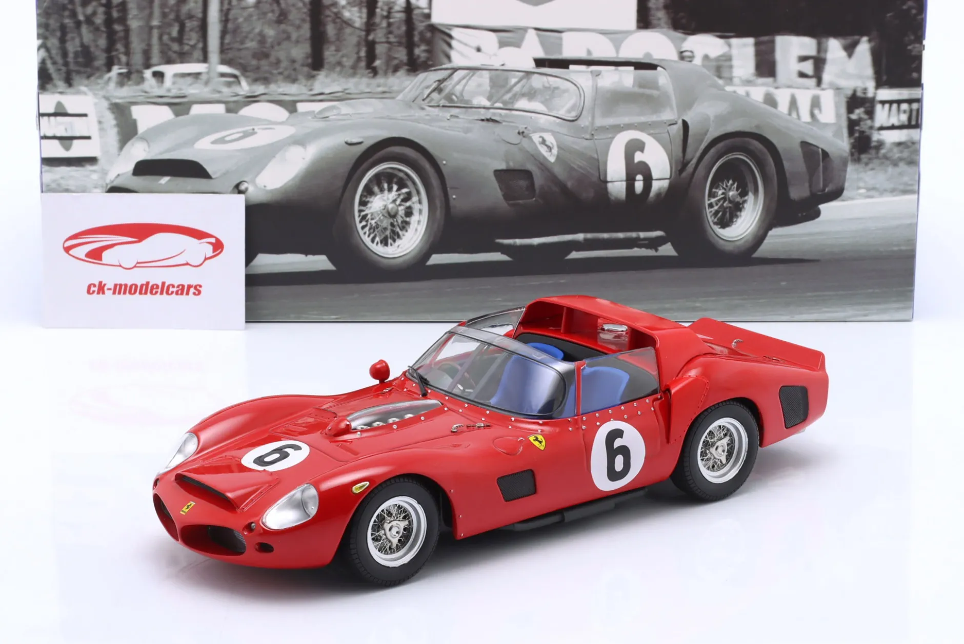 Ferrari 330 TRI #6 Sieger 24h LeMans 1962 Gendebien, Hill 1:18 WERK83