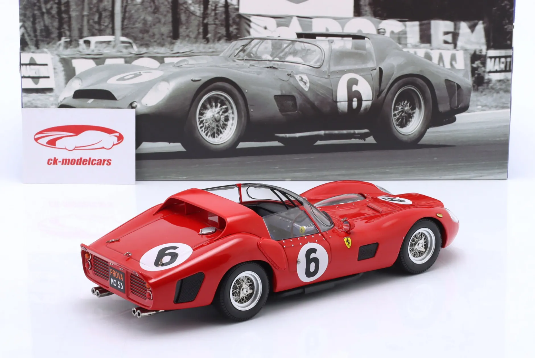 Ferrari 330 TRI #6 Sieger 24h LeMans 1962 Gendebien, Hill 1:18 WERK83