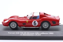 Ferrari 330 TRI #6 Sieger 24h LeMans 1962 Gendebien, Hill 1:43 Ixo