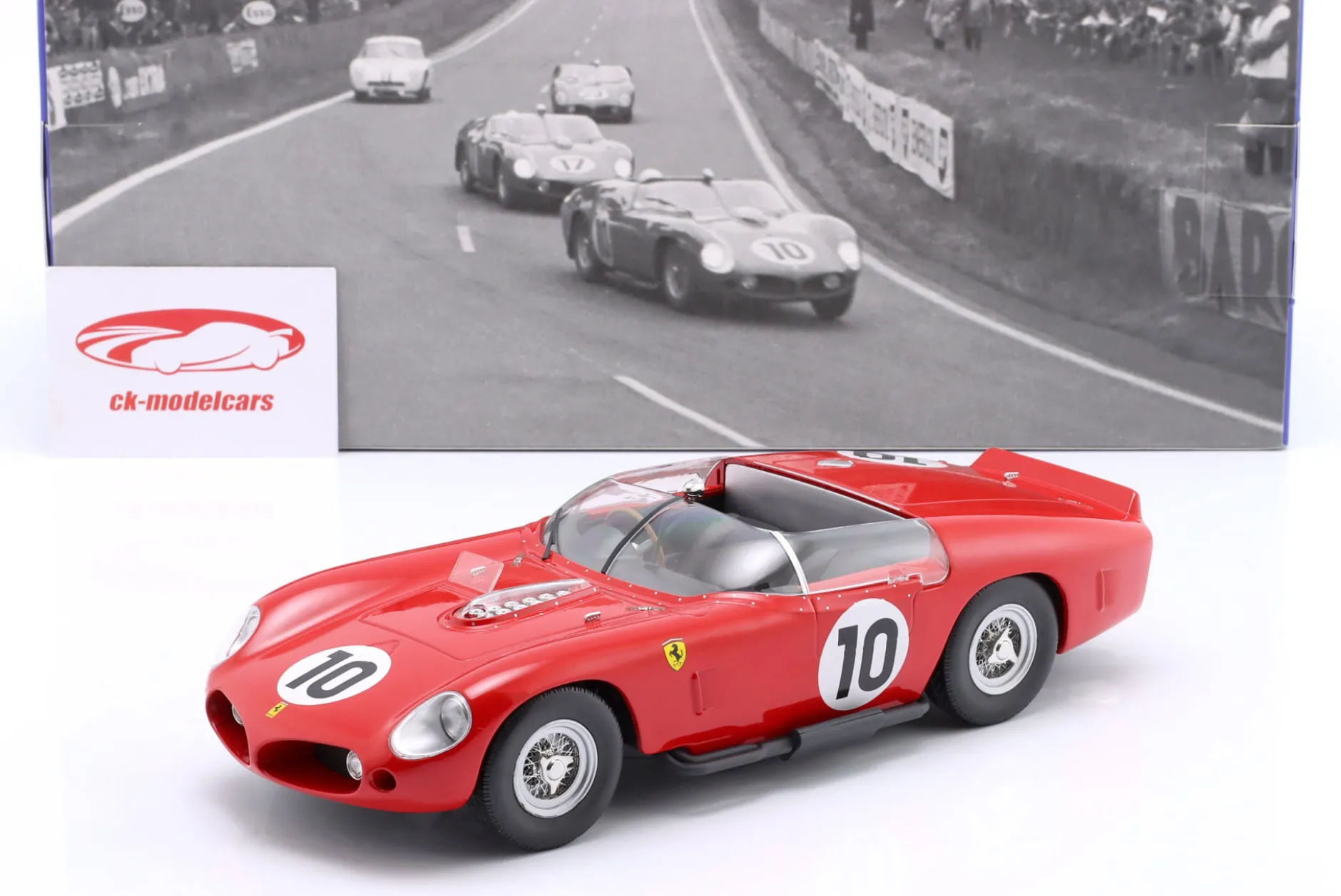 Ferrari 250 TR61 #10 Sieger 24h LeMans 1961 Gendebien, Hill 1:18 WERK83