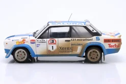 Fiat 131 Abarth Dirty Version #1 Sieger Rallye 1000 Lakes 1980 Alen, Kivimäki 1:18 Kyosho