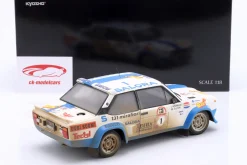 Fiat 131 Abarth Dirty Version #1 Sieger Rallye 1000 Lakes 1980 Alen, Kivimäki 1:18 Kyosho