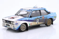Fiat 131 Abarth Dirty Version #2 Sieger Rallye Piancavallo 1981 Bettega, Perissinot 1:18 Kyosho