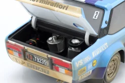 Fiat 131 Abarth Dirty Version #2 Sieger Rallye Piancavallo 1981 Bettega, Perissinot 1:18 Kyosho