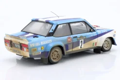 Fiat 131 Abarth Dirty Version #2 Sieger Rallye Piancavallo 1981 Bettega, Perissinot 1:18 Kyosho