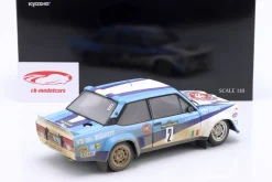Fiat 131 Abarth Dirty Version #2 Sieger Rallye Piancavallo 1981 Bettega, Perissinot 1:18 Kyosho