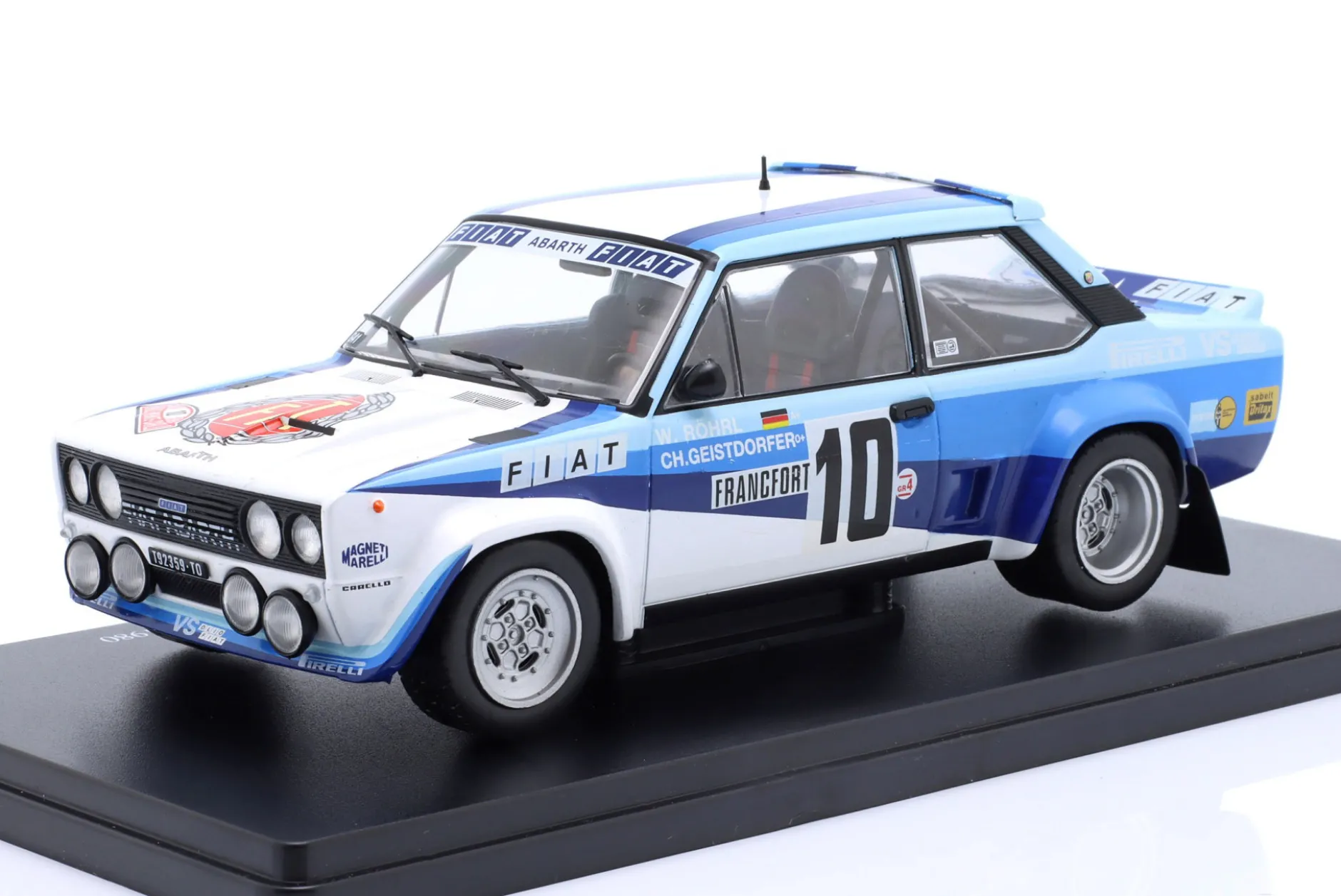 Fiat 131 Abarth #10 Sieger Rallye Monte Carlo 1980 Röhrl, Geistdörfer 1:24 Altaya