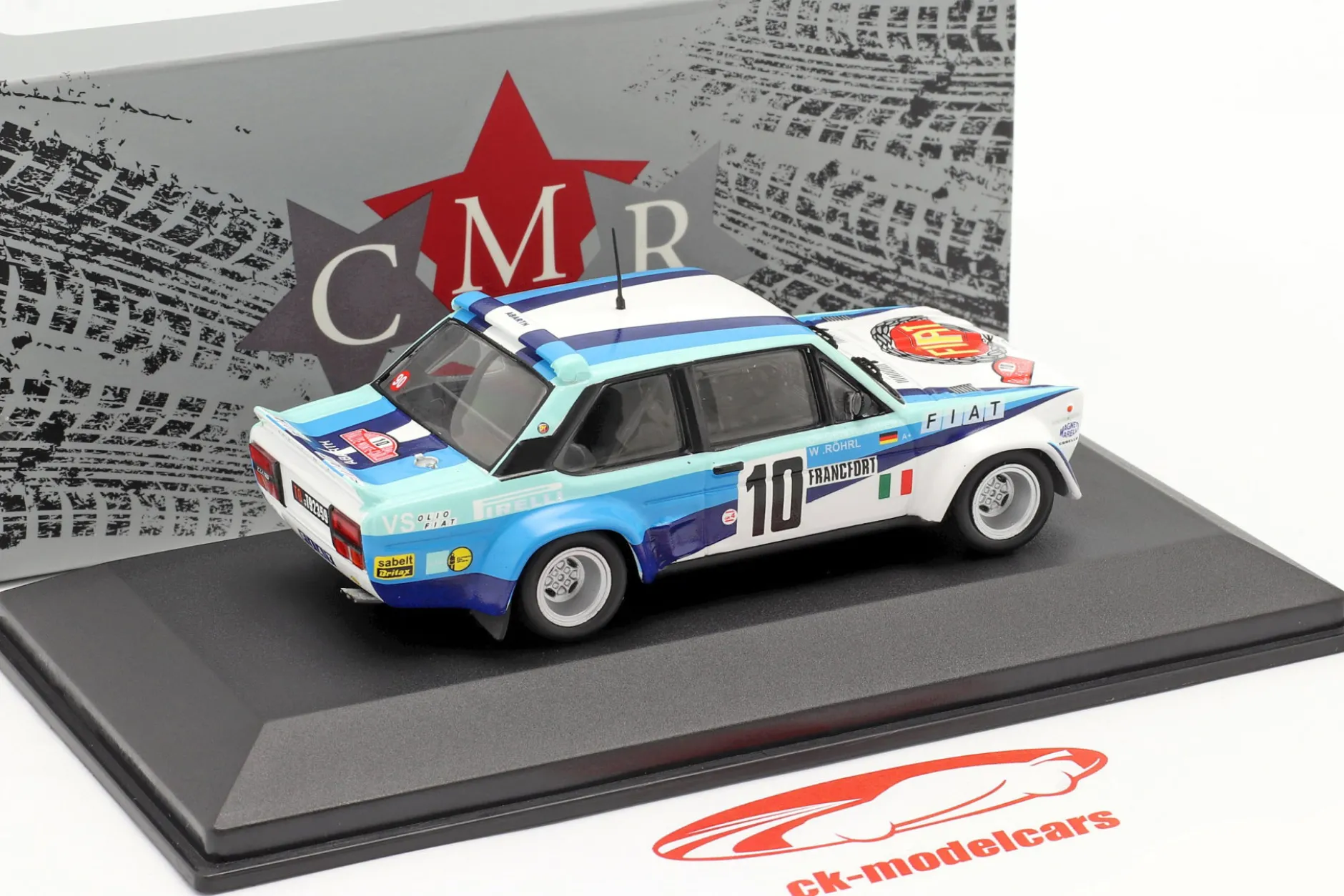 Fiat 131 Abarth #10 Sieger Rallye Monte Carlo 1980 Röhrl, Geistdörfer 1:43 CMR