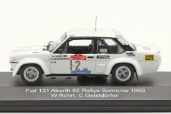 Fiat 131 Abarth #2 Sieger Rallye SanRemo 1980 Röhrl, Geistdörfer 1:43 CMR