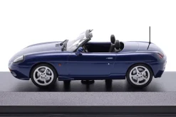 Fiat Barchetta Baujahr 1995 dunkelblau metallic 1:43 Minichamps