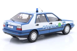 Fiat Croma CHT Polizei Italien Baujahr 1987 blau / weiß 1:18 Mitica